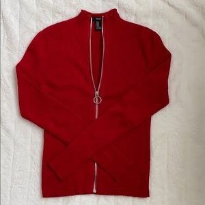 Forever 21 Zip sweater Size M